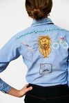 free people denim shirts
