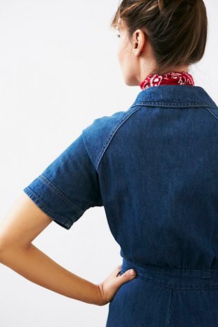 denim gaucho jumpsuit