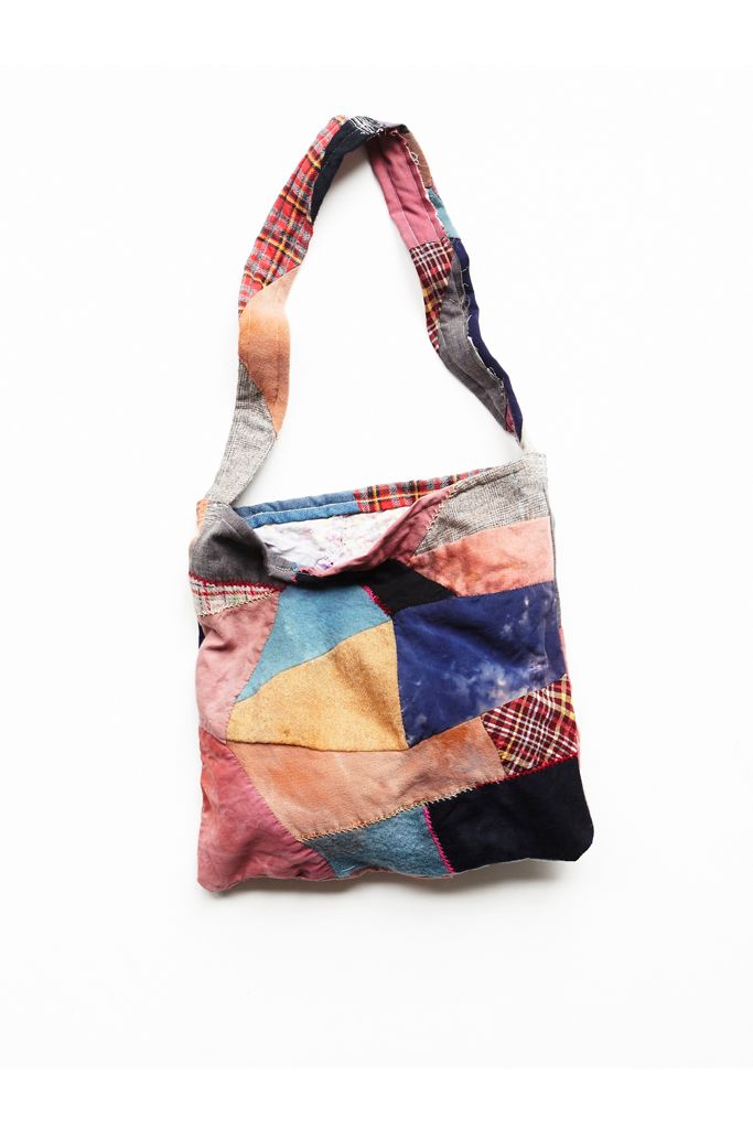 Vintage Handmade Patchwork Bag Free People