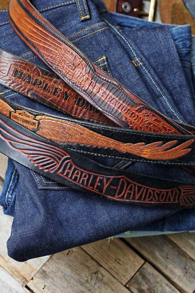 Vintage Harley Davidson Belt Free People