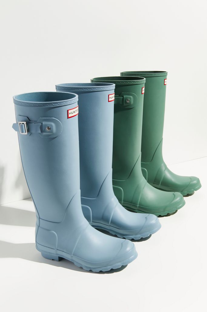 hunter canvas wellies