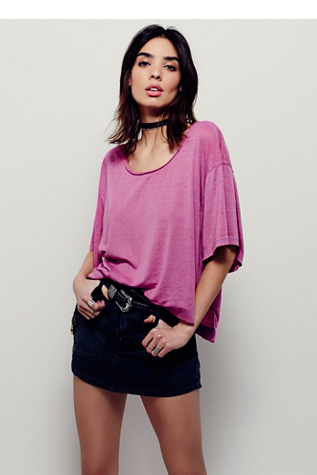 free people come again tee