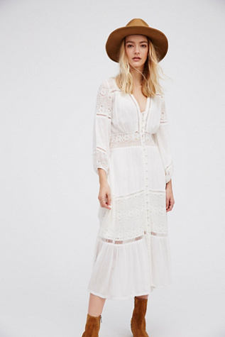 free people olivia midi dress