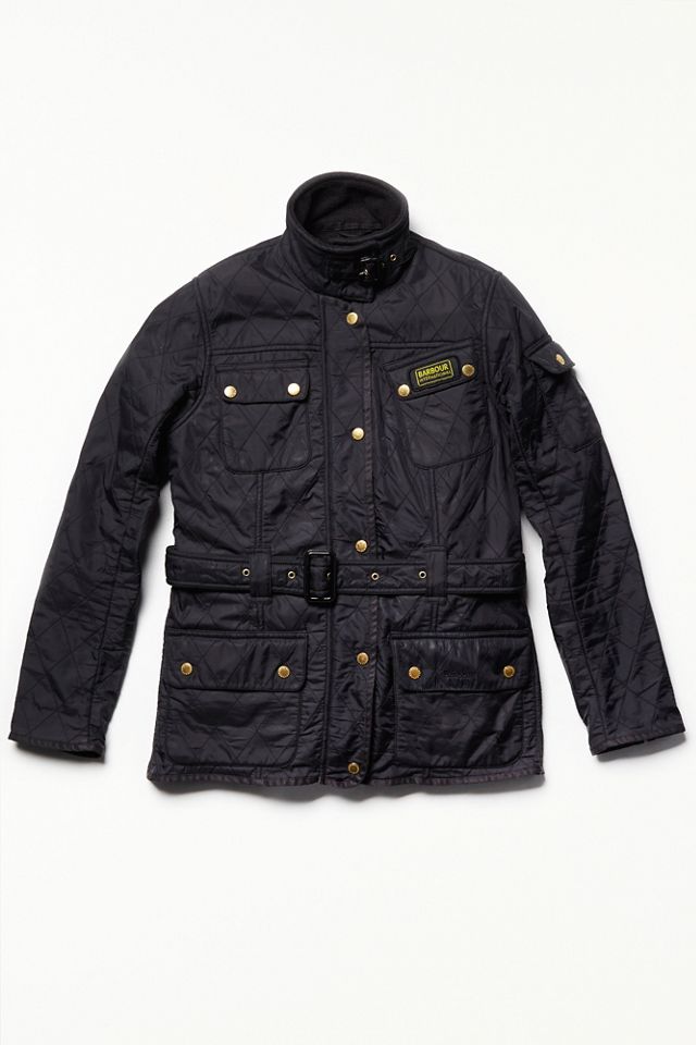 Vintage Quilted Barbour Jacket Free People