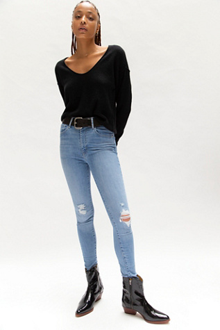 mile high rise jeans