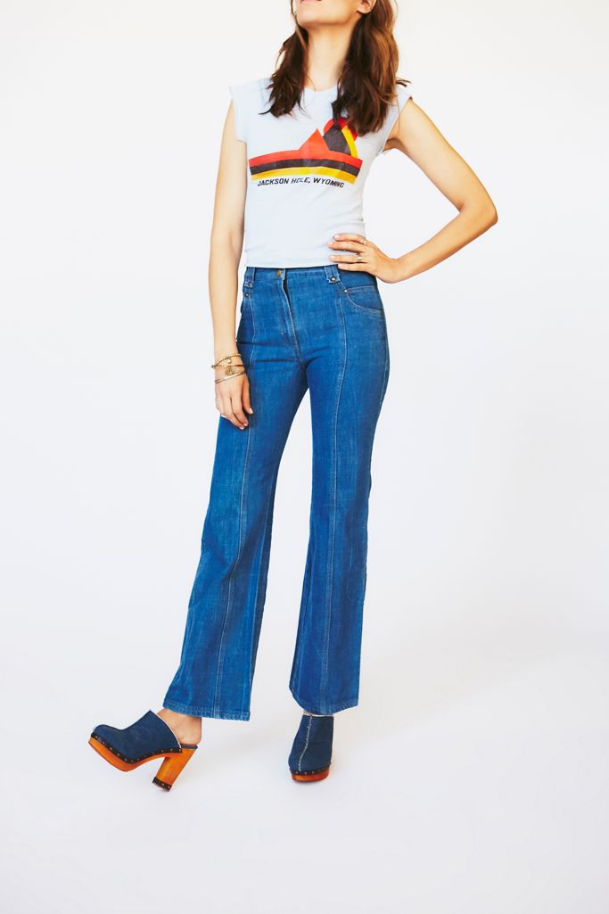 Vintage 1970s Flared Denim | Free People