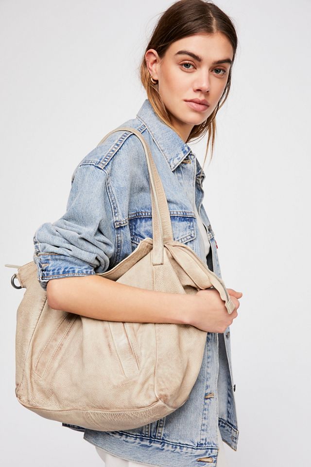 Lucca Washed Leather Tote | Free People