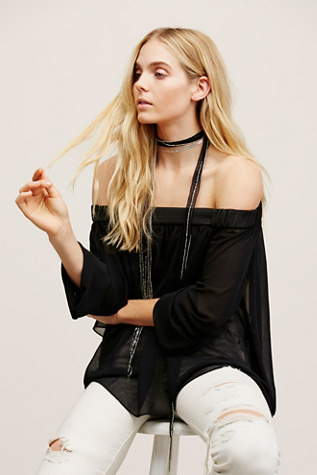 Night Out Off-The-Shoulder Top | Free People