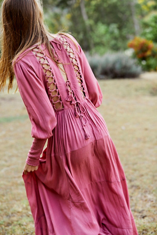 free people long sleeve maxi