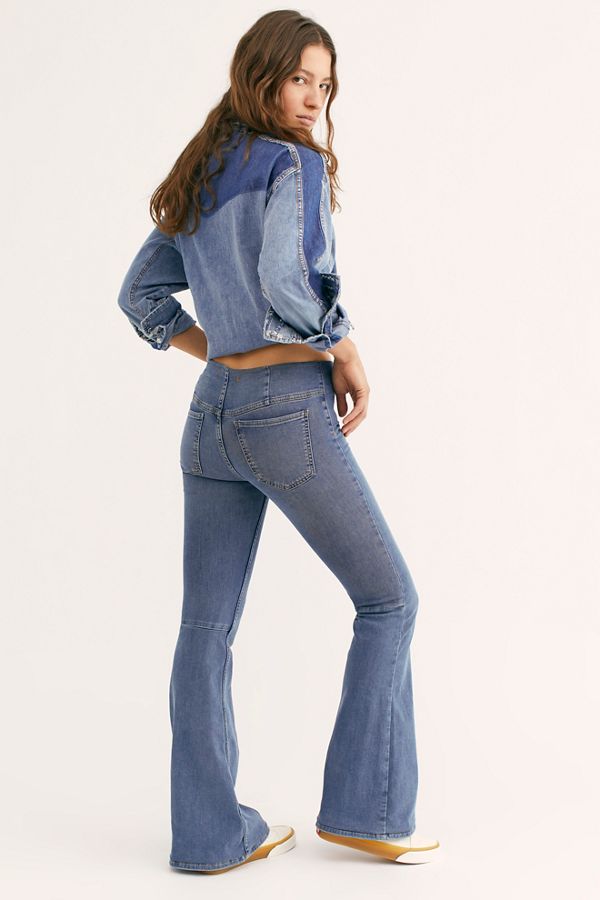 Slide View 2: Penny Pull-On Flare Jeans