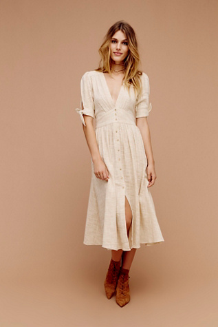 love of my life midi dress free people