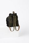 washed canvas backpack