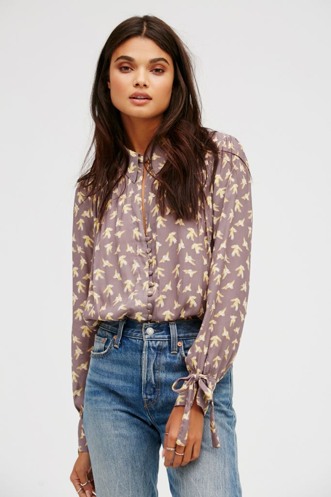 Loveliest Printed Buttondown | Free People