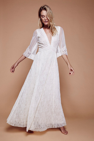 free people lace maxi dress