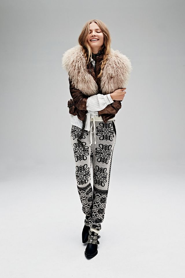 free people sunny drawstring jogger