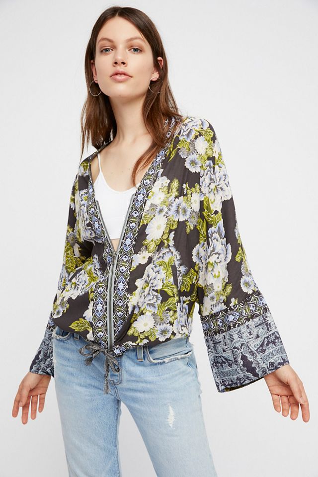 free people wildflower blossom duster jacket