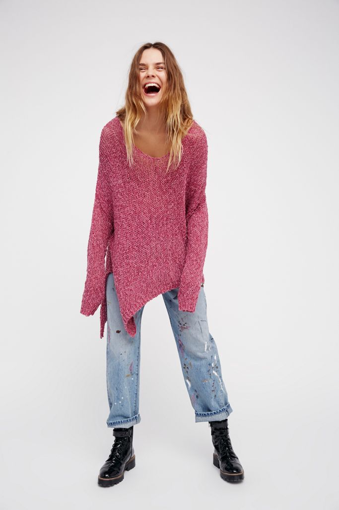 striped iggy pullover free people