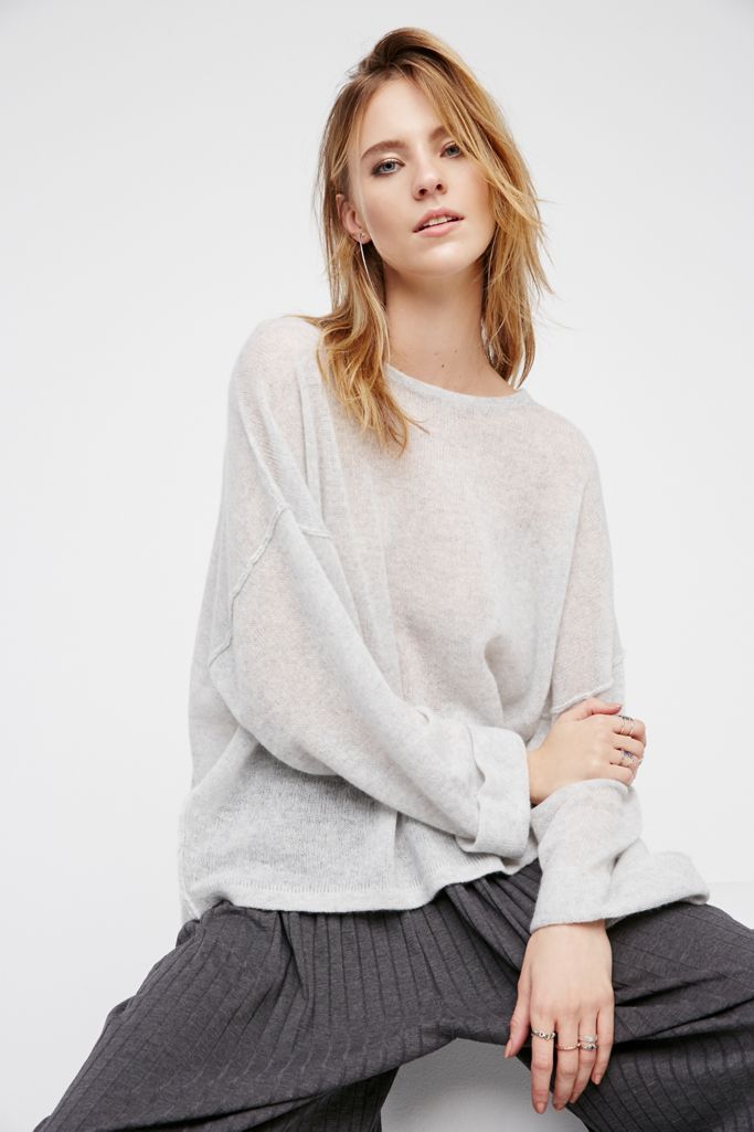 After It Rains Cashmere Pullover Free People