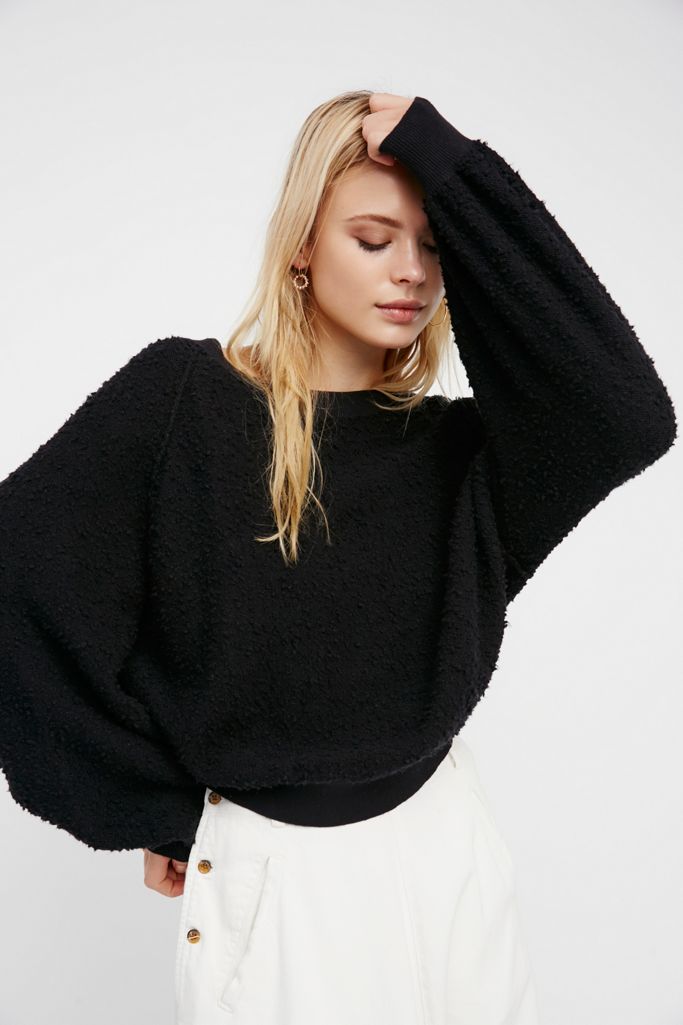 free people half court sweatshirt