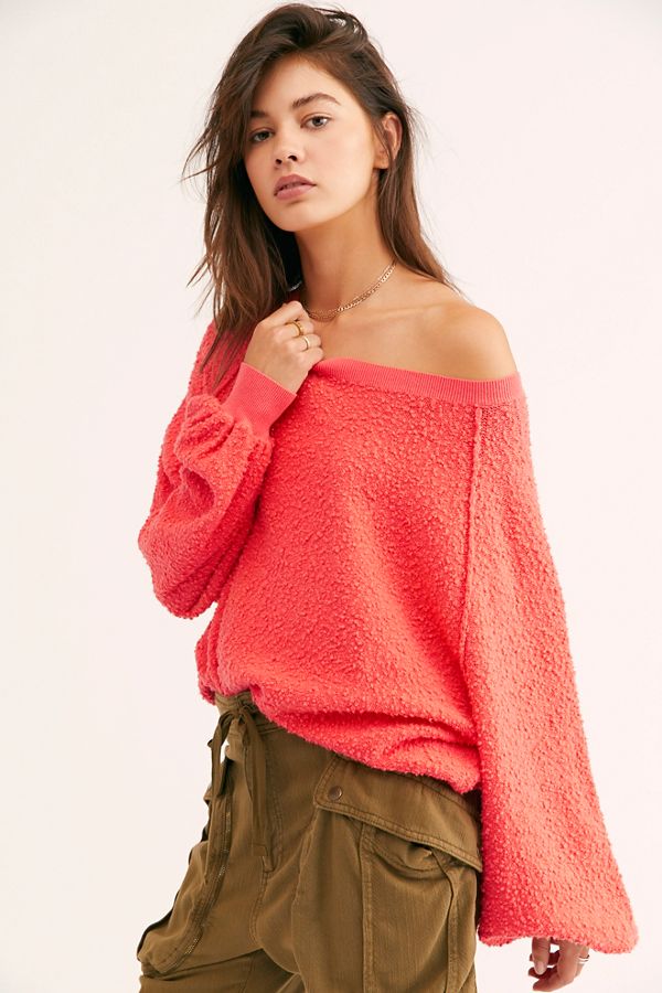 free people half court sweatshirt