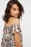 free people day to night printed slip