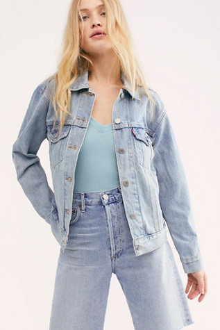 ex boyfriend trucker jacket levis