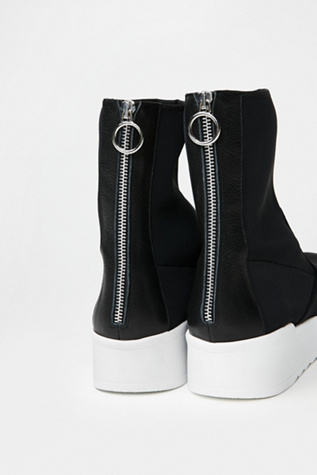 tivon booties in onyx