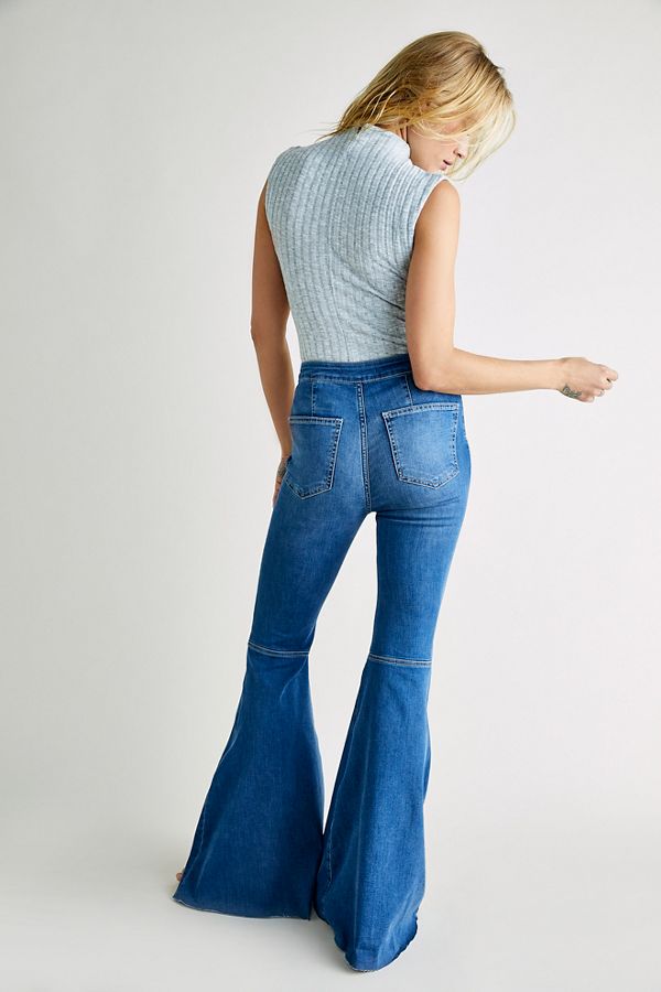 Slide View 3: Just Float On Flare Jeans