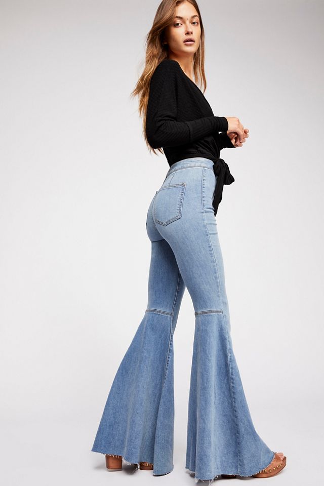 Just Float On Flare Jeans | Free People