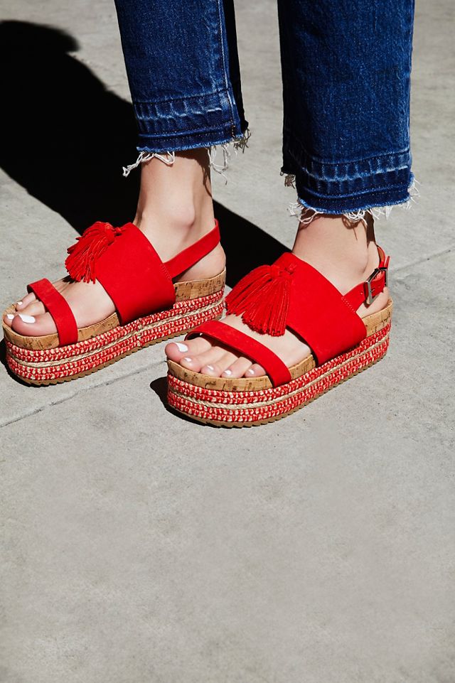 river island tassel sandals