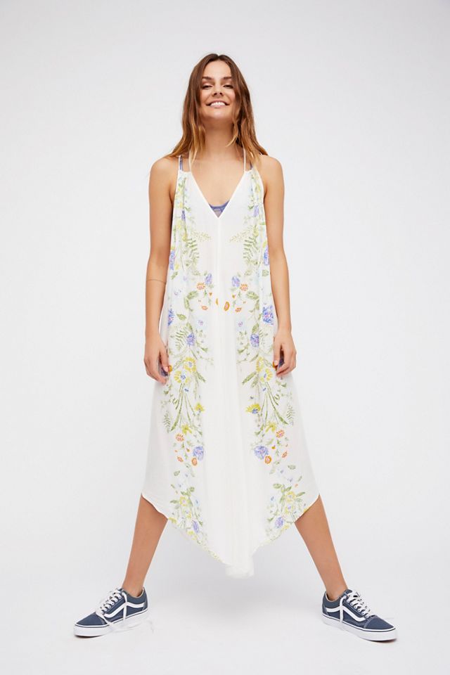 free people day to night printed slip