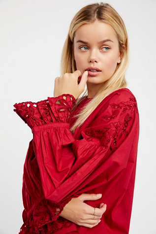 free people sunshine blouse