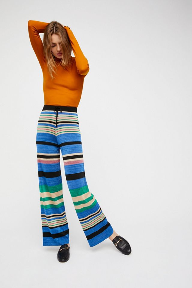 molly waffle knit flare pant from urban