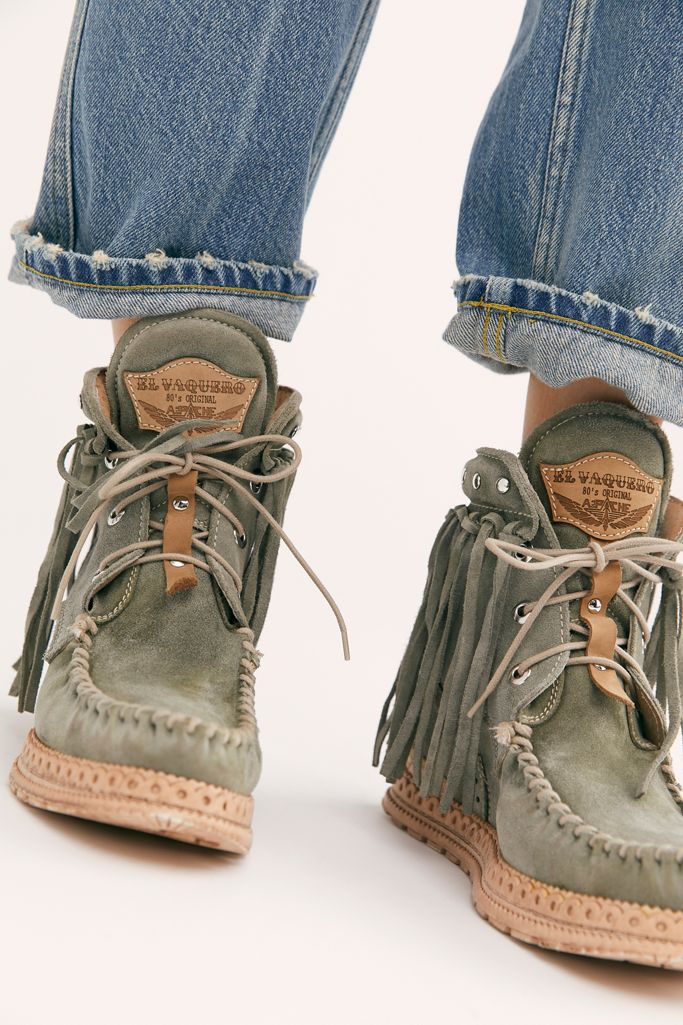 el vaquero roseland moccasin boot