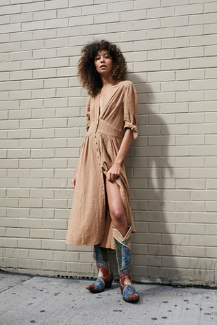 free people royce midi dress