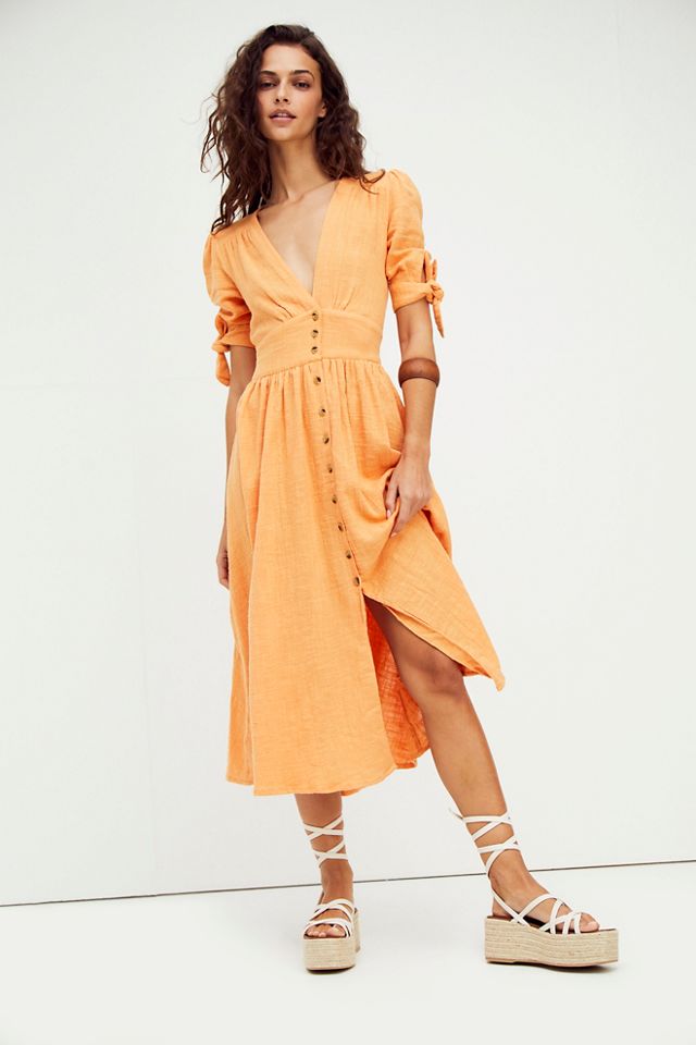 Love Of My Life Midi Dress | Free People