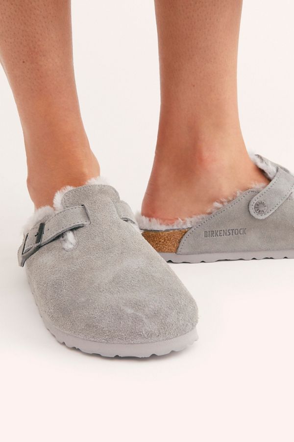 birkenstock boston shearling 41