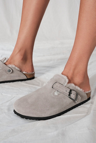 birkenstock boston shearling 39