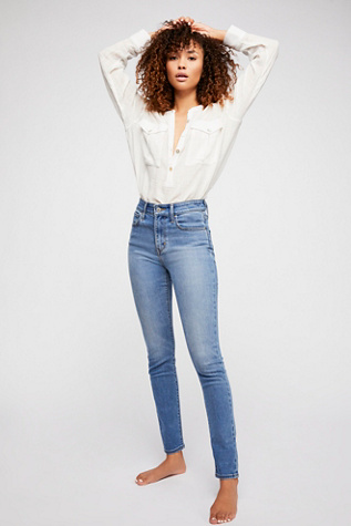 we the free by free people high waist ankle skinny jeans