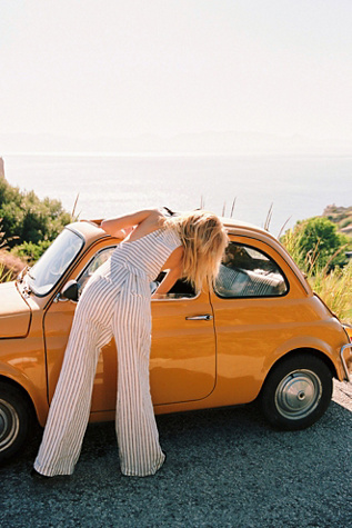 one piece fitted jumpsuit