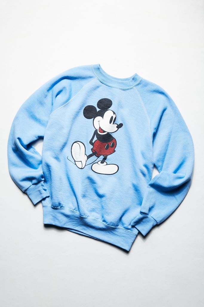 mickey mouse sweatshirt blue