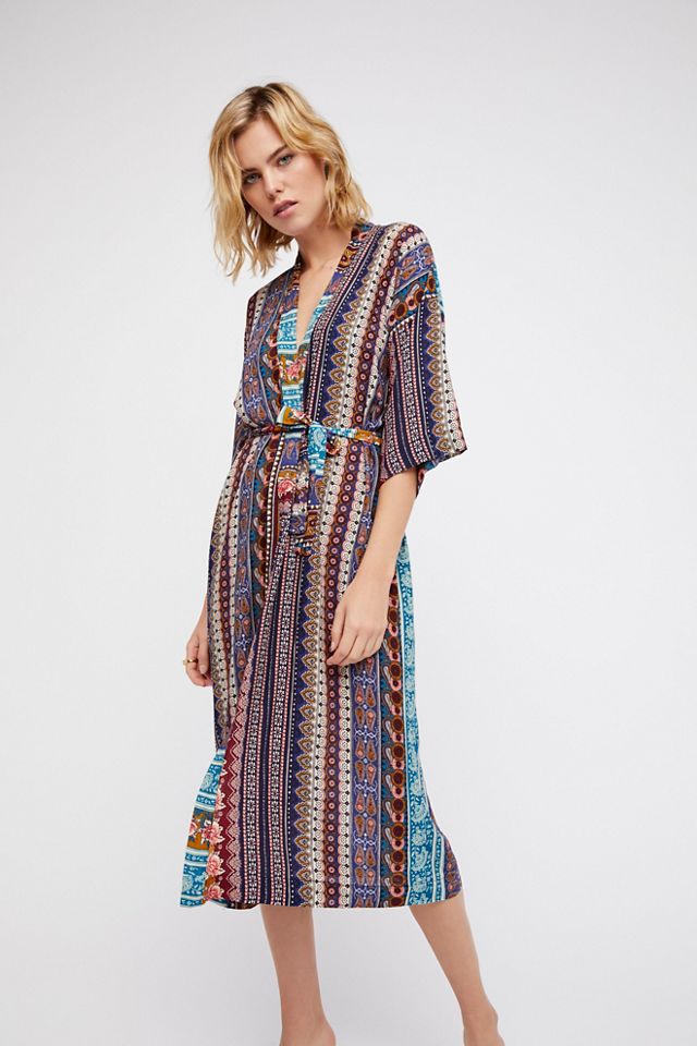 Jane Printed Robe | Free People