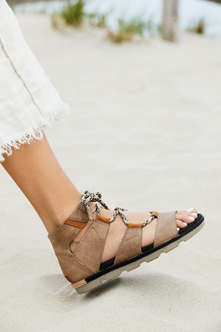 free people lace up sandals