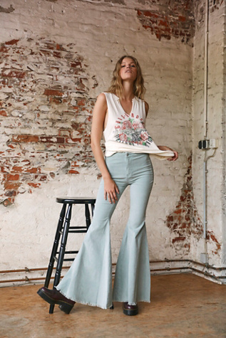 pink corduroy bell bottoms