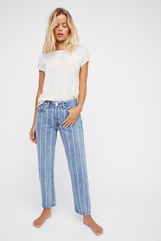 free people striped jeans