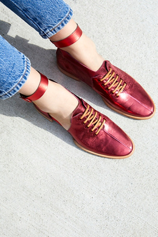 free people red shoes