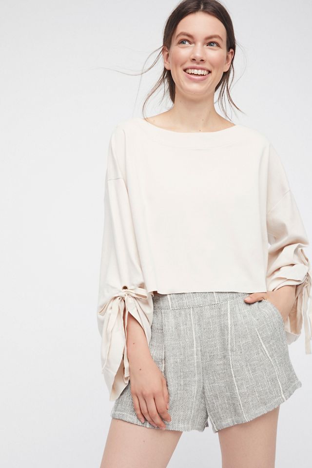 free people half court sweatshirt