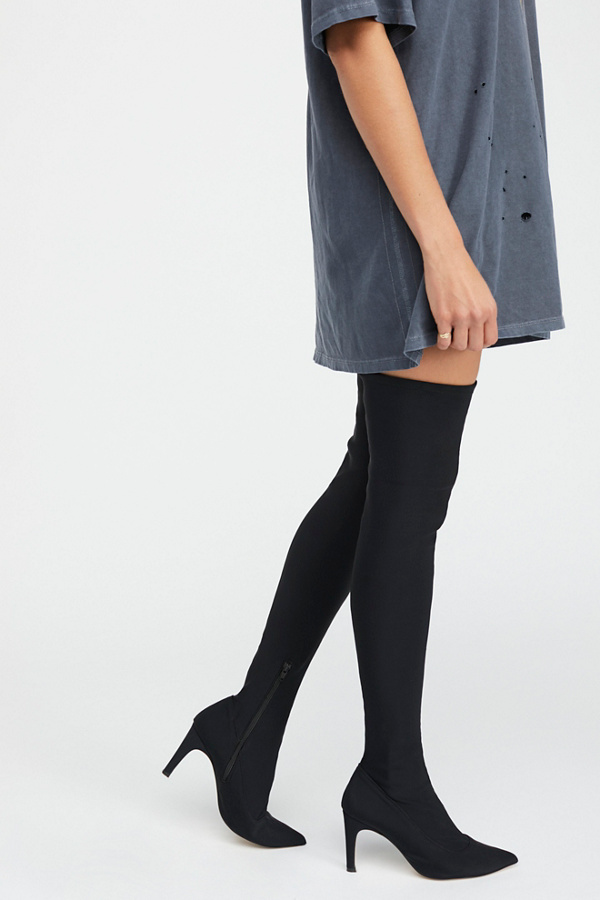 wide feet over the knee boots