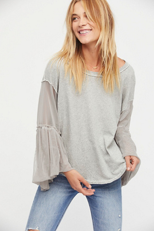 free people come again tee