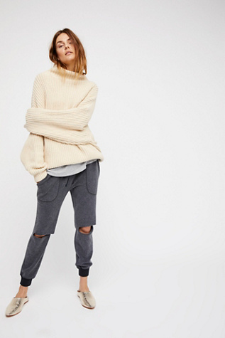 free people sunny drawstring jogger